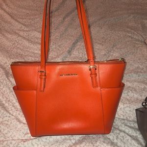 Michael Kors double strap large bag